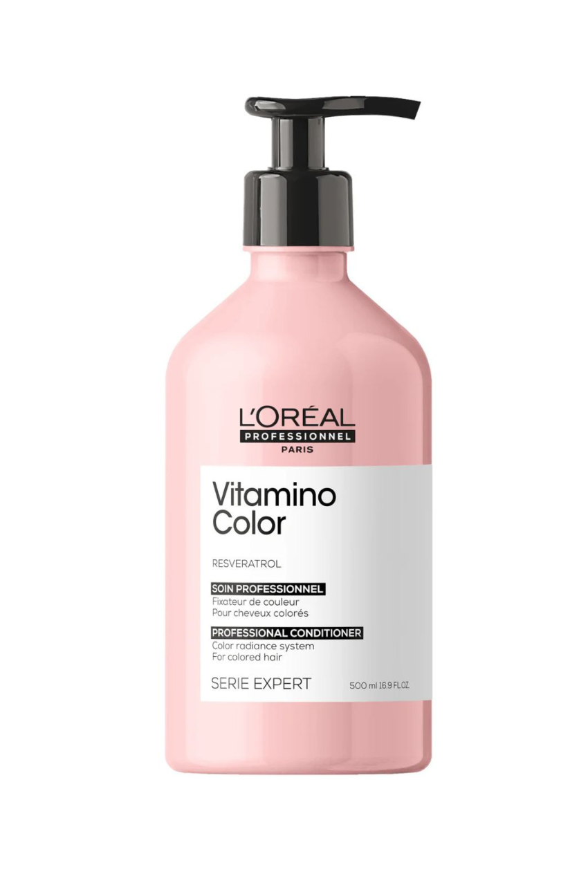 Après-Shampoing Fixateur de Couleur Vitamino Color Série Expert - 500 ml | L'oréal