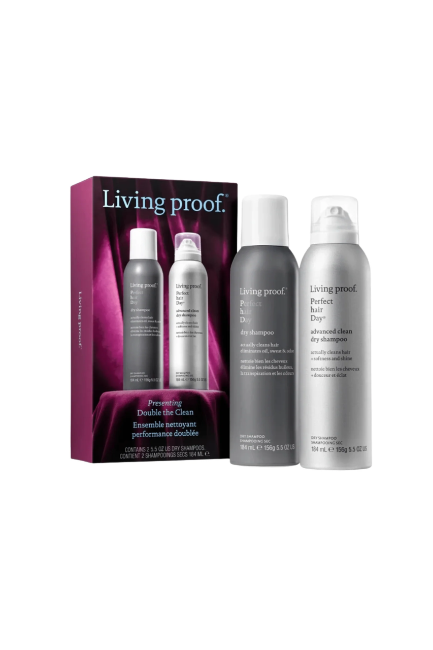 Coffret Double The Clean - Shampoing Sec PHD et PHD Advanced | Living Proof
