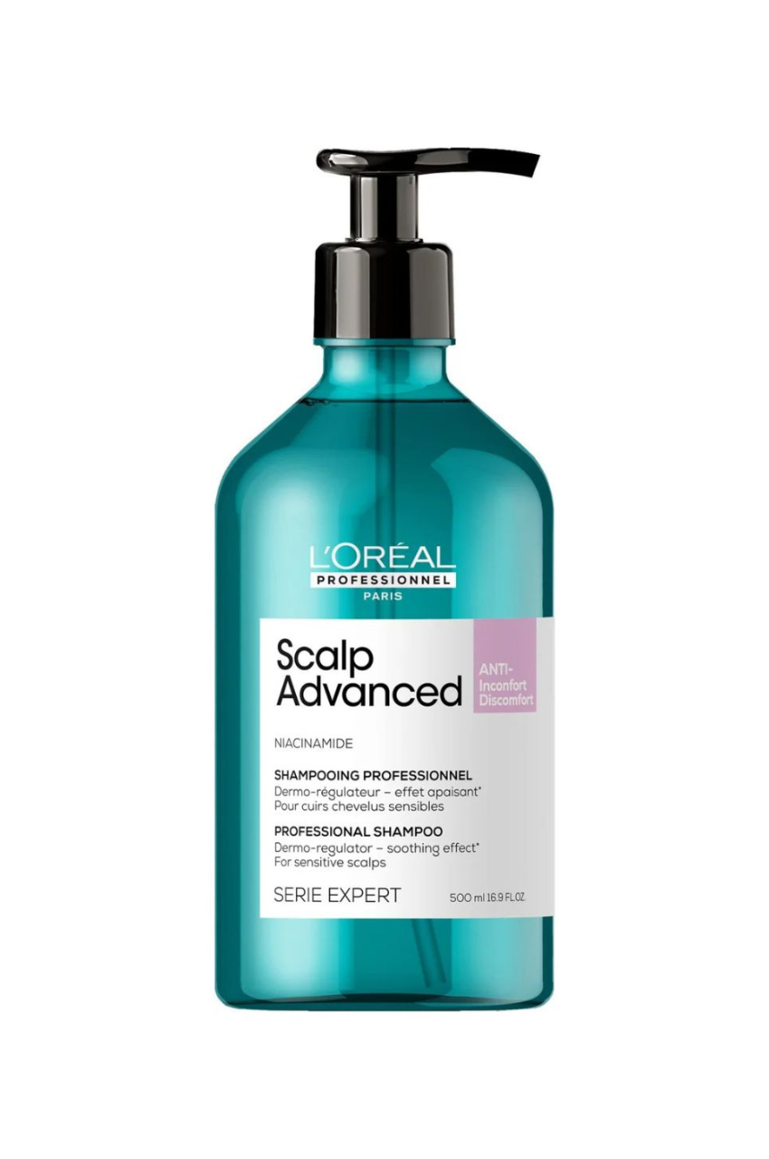 Shampoing Dermo-Régulateur Anti-Inconfort Scalp Advanced Série Expert - 500ml | L'Oréal