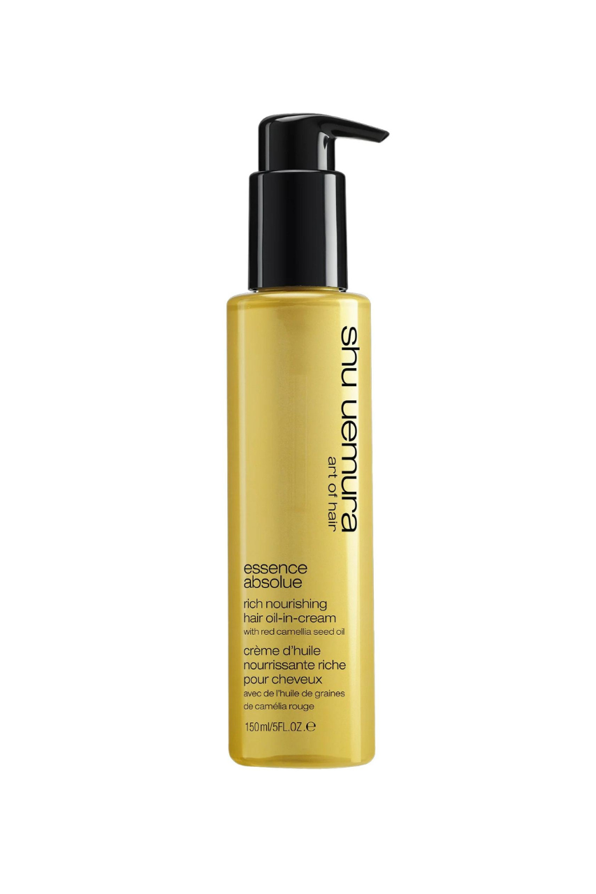 Crème D'huile Nourrissante Riche Essence Absolue 150ml | Shu Uemura - secs et abîmés, frisés ou crépus, colorés, fins